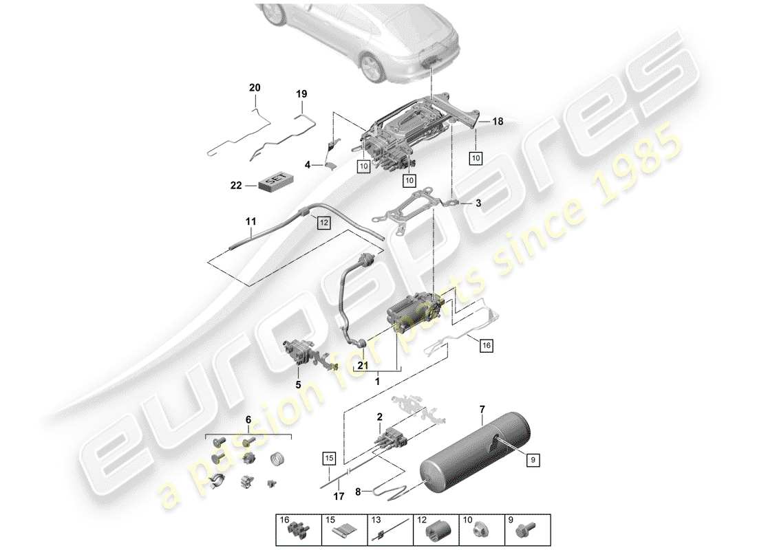 part diagram containing part number 971616056
