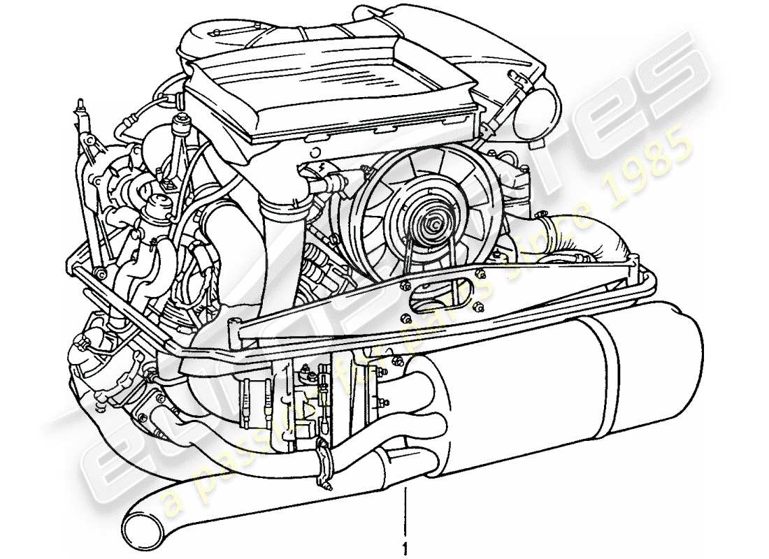 VIEW PARTS DIAGRAMS FROM THE PORSCHE ACCESSORIES AND TEQUIPMENT PARTS CATALOGUE a part diagram from the porsche accessories and tequipment parts catalogue