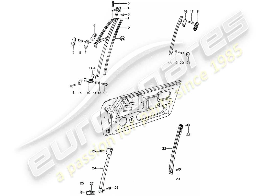 VIEW PARTS DIAGRAMS FROM THE PORSCHE 964 PARTS CATALOGUE a part diagram from the porsche 964 parts catalogue