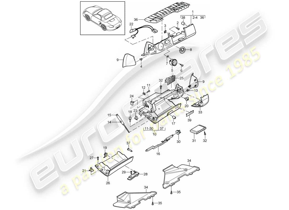 part diagram containing part number 98755225102a11
