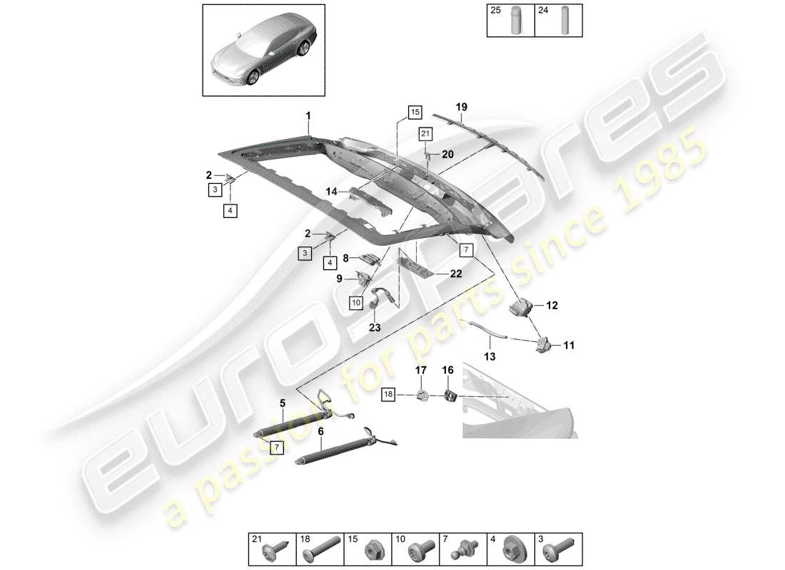 part diagram containing part number n10658501
