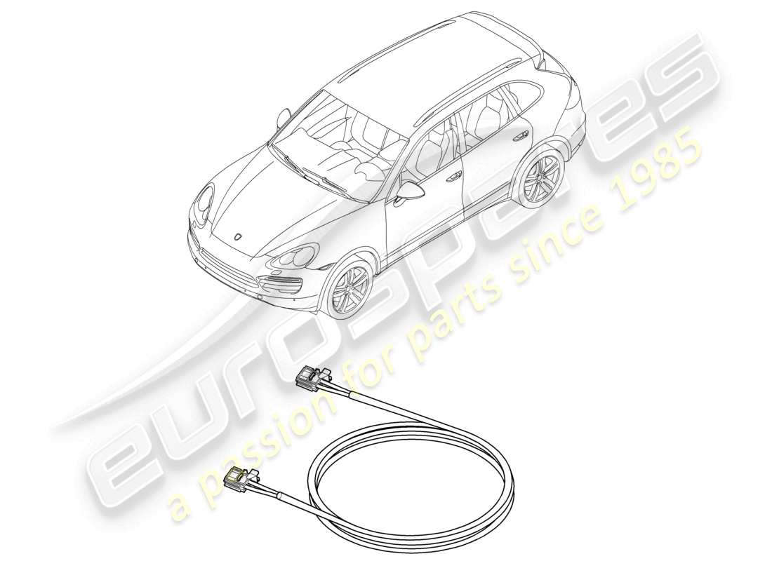 VIEW PARTS DIAGRAMS FROM THE PORSCHE CAYENNE PARTS CATALOGUE a part diagram from the porsche cayenne parts catalogue