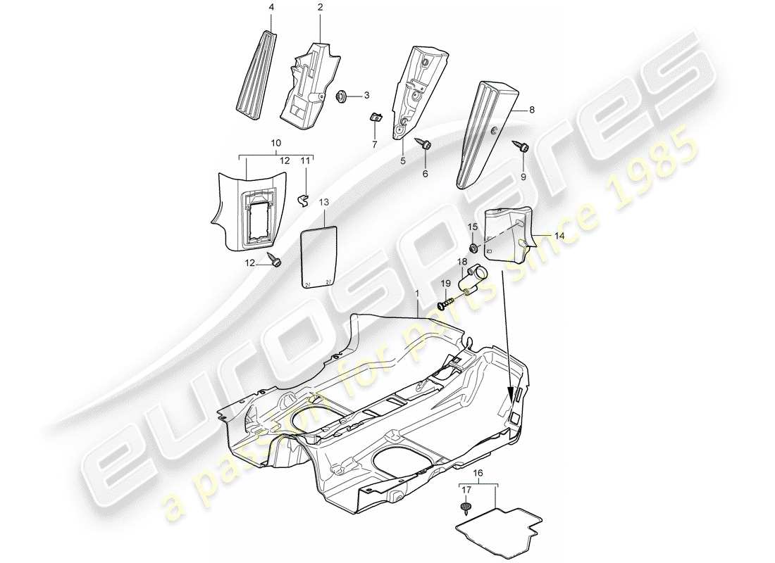 part diagram containing part number 99755101116