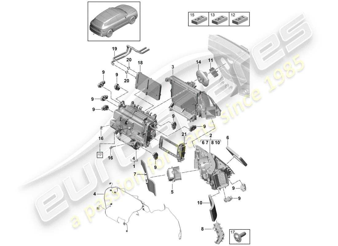 part diagram containing part number pab898333b