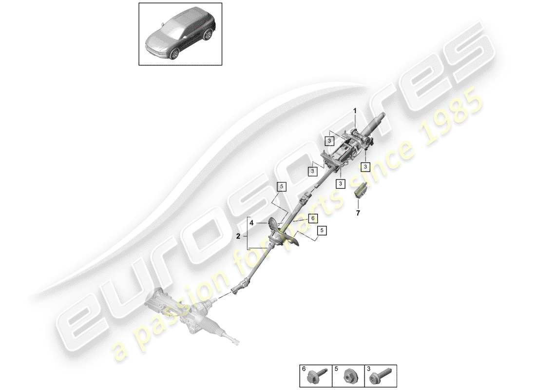 part diagram containing part number n 10665001