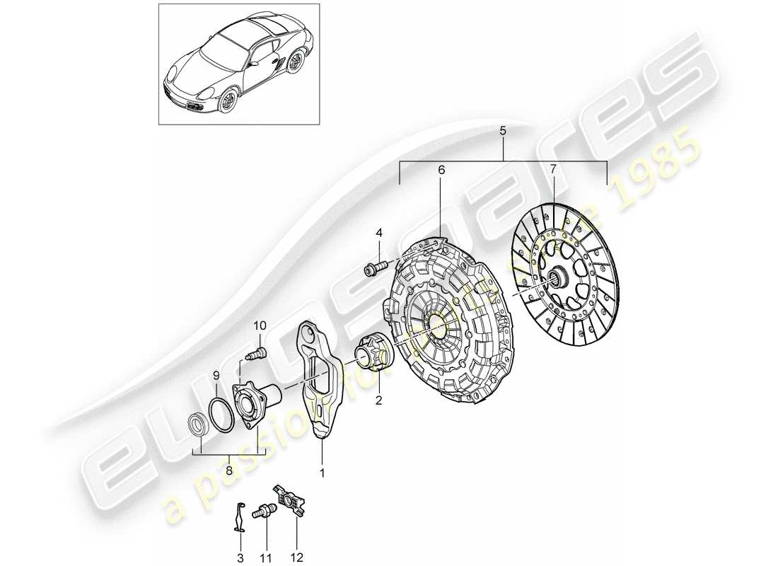 part diagram containing part number 98711601401