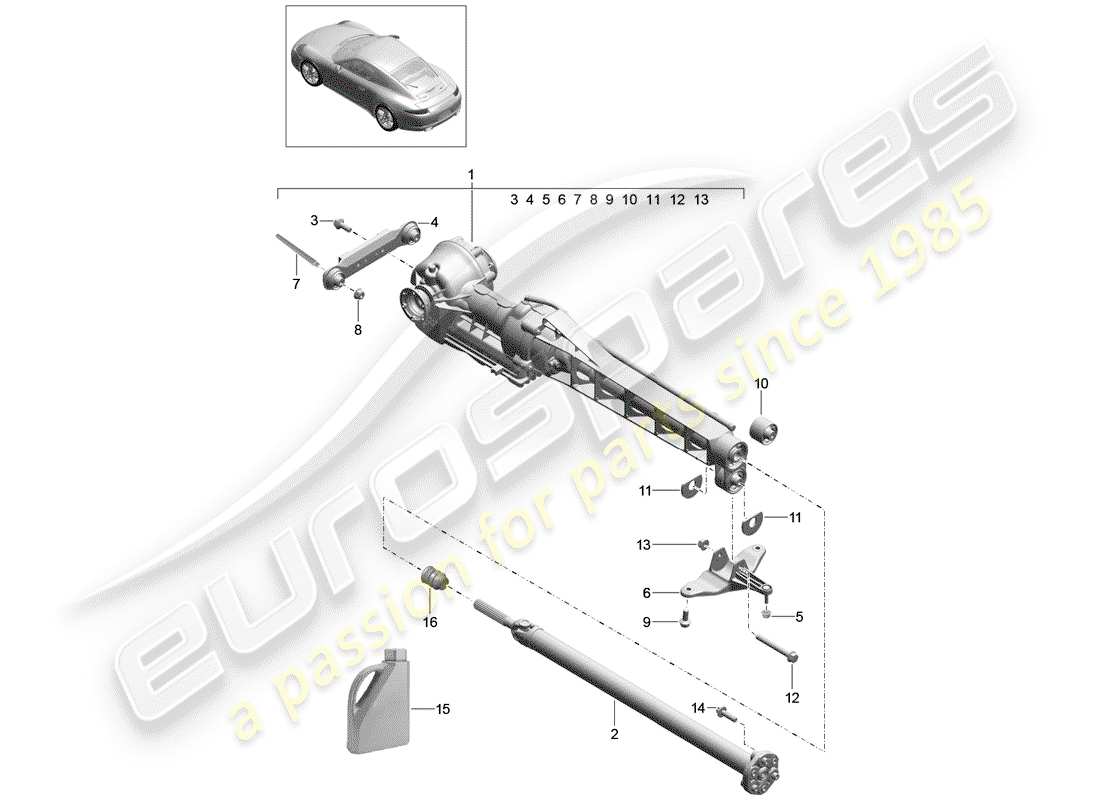 part diagram containing part number 99134901001
