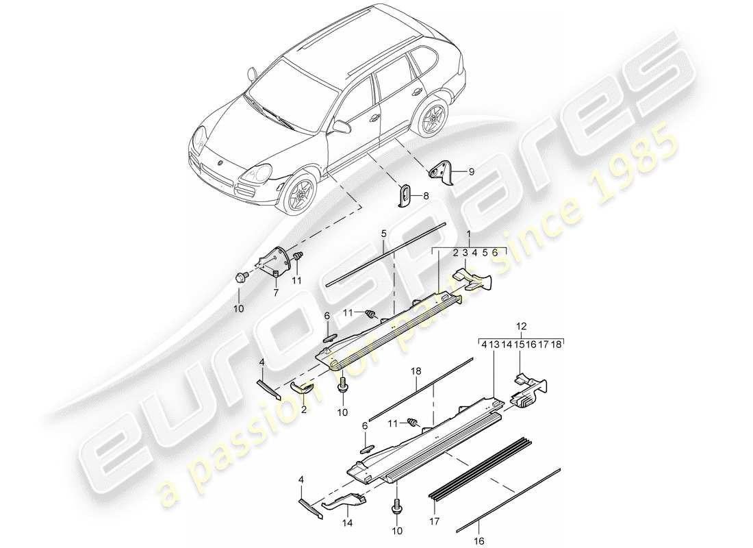 part diagram containing part number 955559847004w9