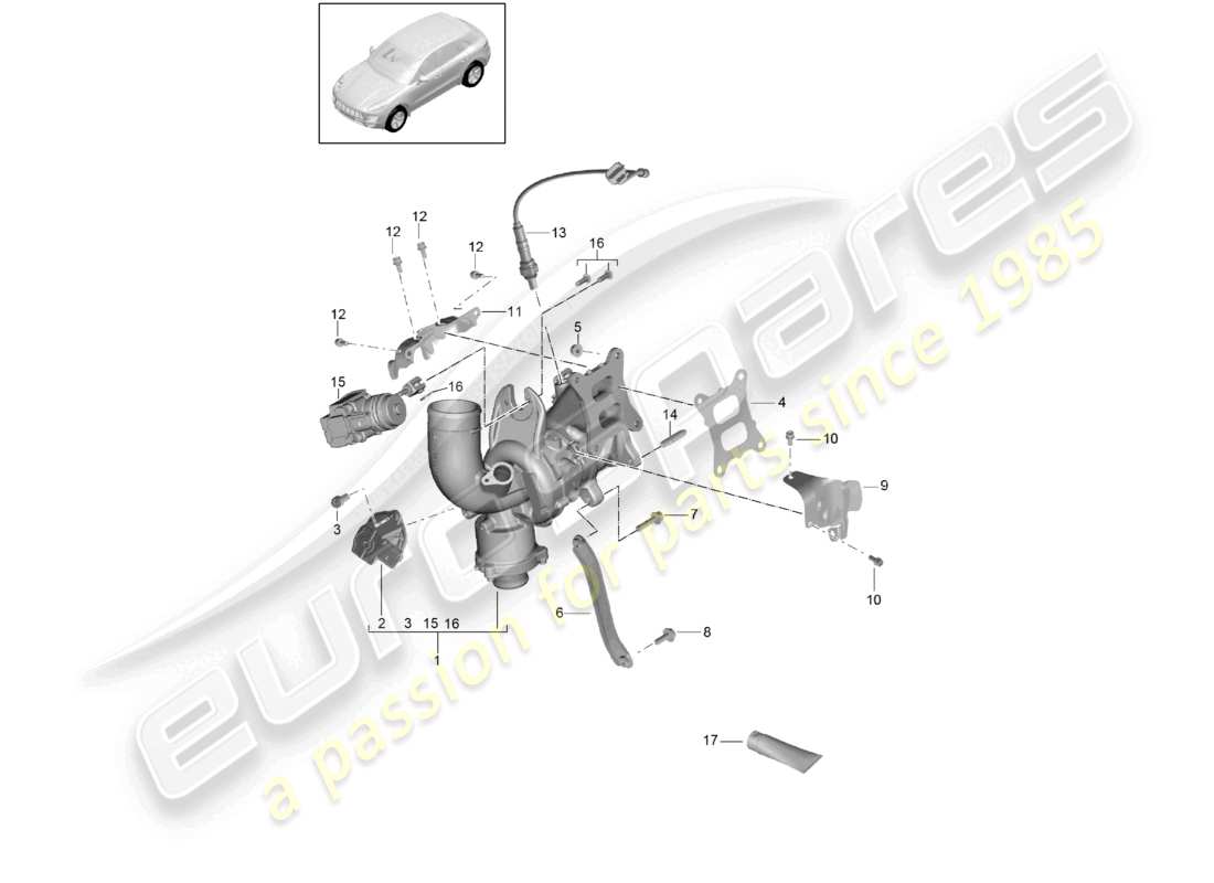 part diagram containing part number 95812959700