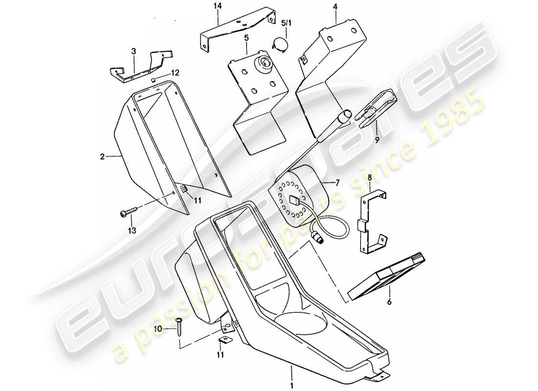 part diagram containing part number 91164522100