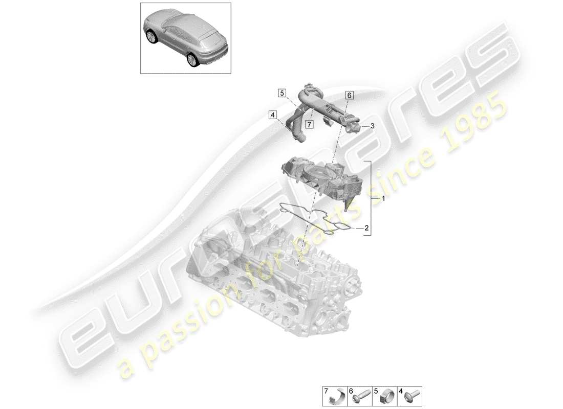 part diagram containing part number 95820125000