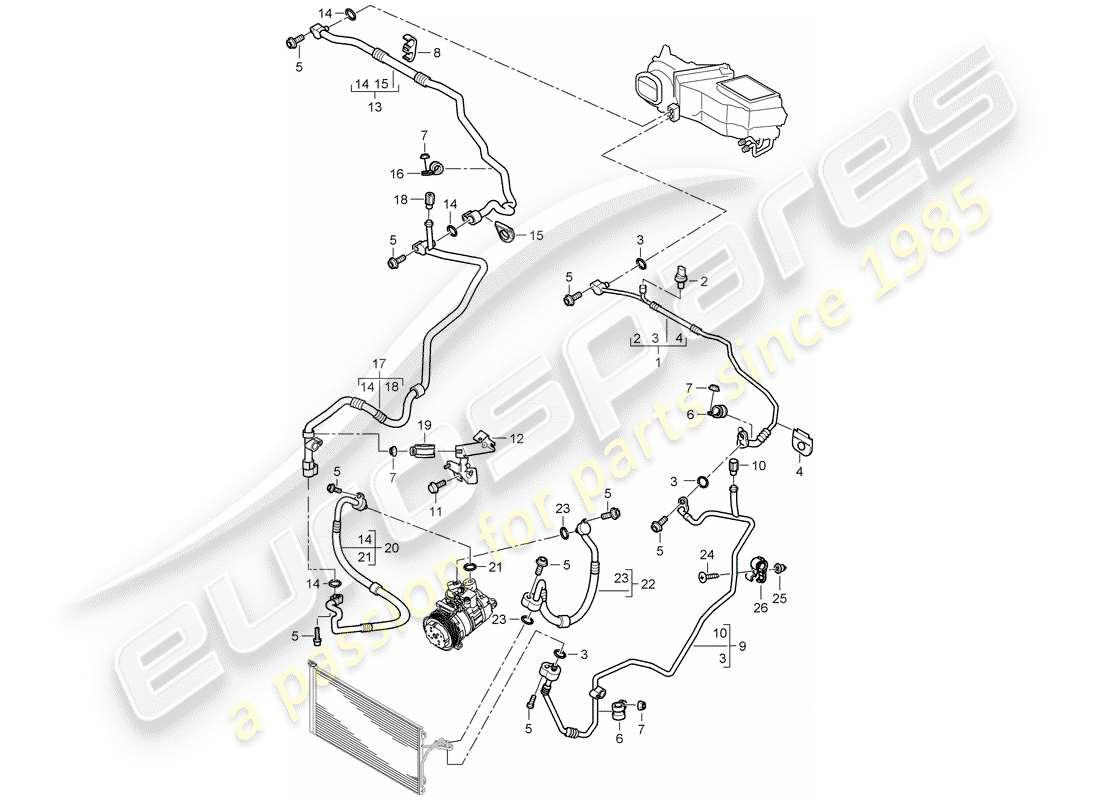 part diagram containing part number 95557374303
