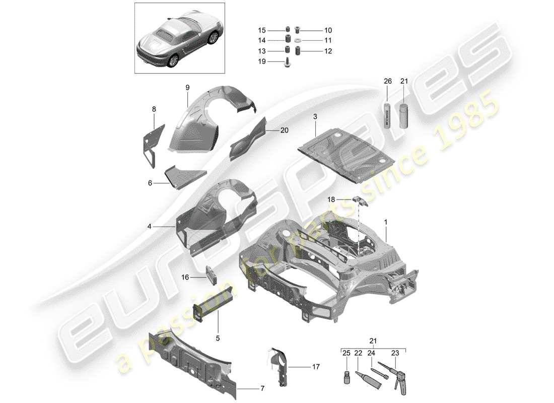 part diagram containing part number 00004330532