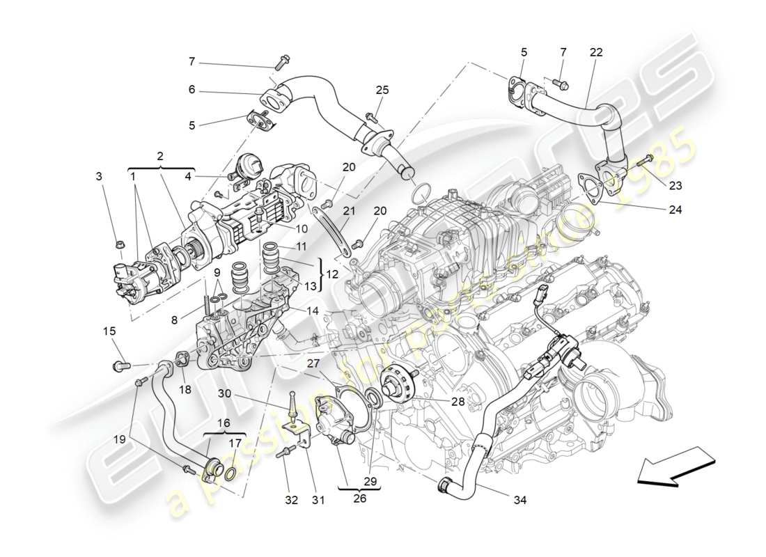 part diagram containing part number 46328360
