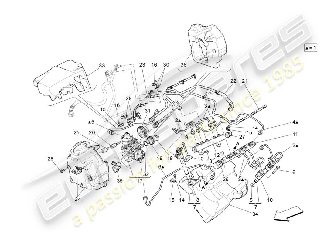 part diagram containing part number 46328234