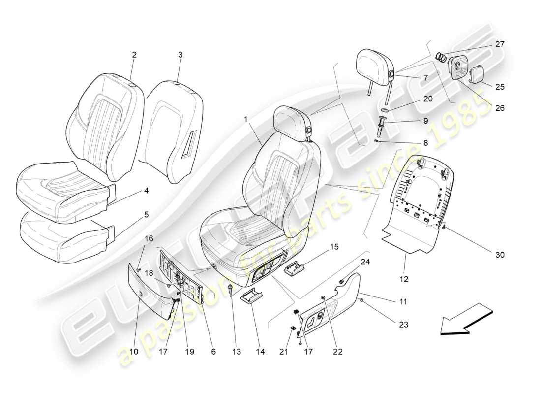 part diagram containing part number 670016140