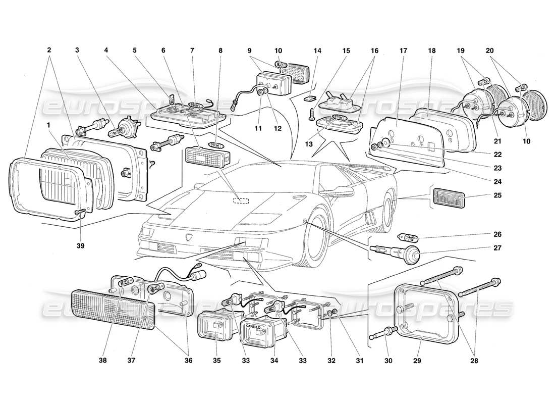 part diagram containing part number 009444003