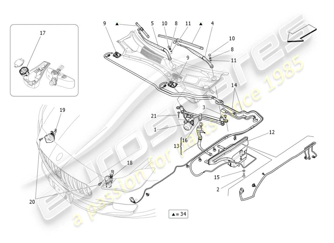 part diagram containing part number 670038848