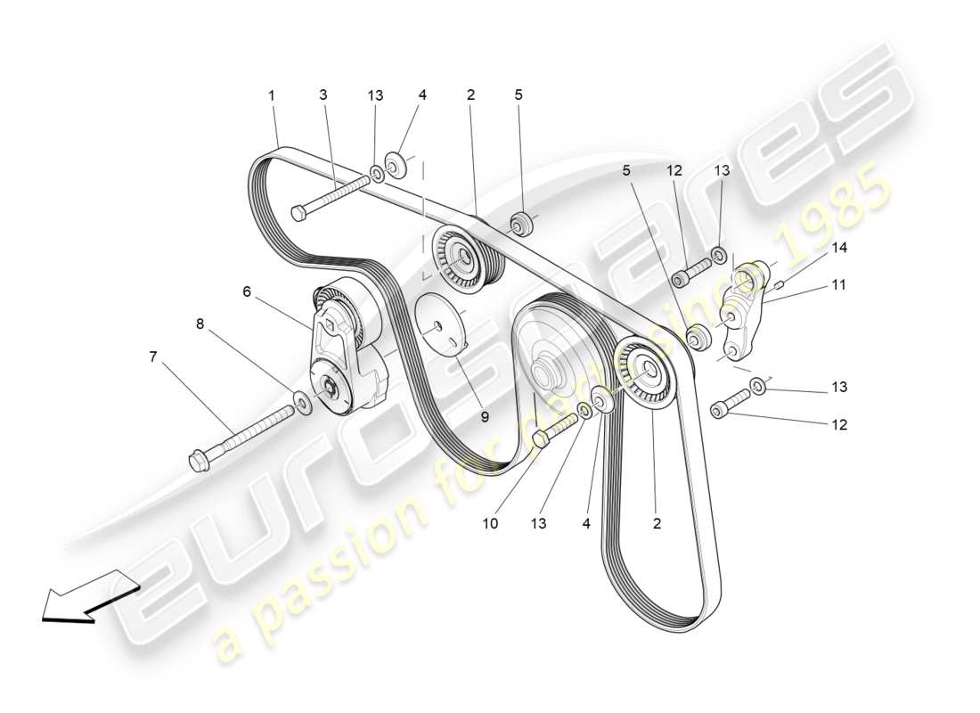 part diagram containing part number 11198074