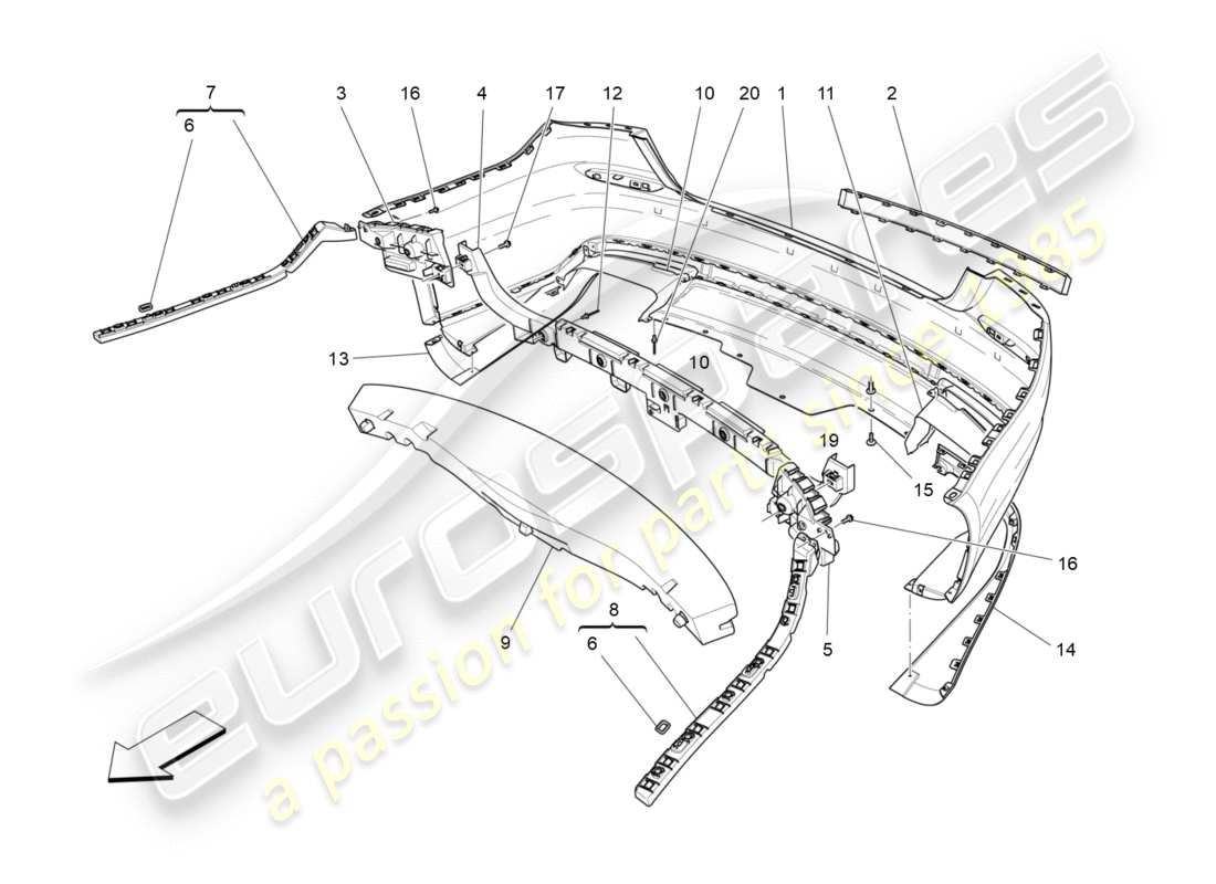 part diagram containing part number 675000519