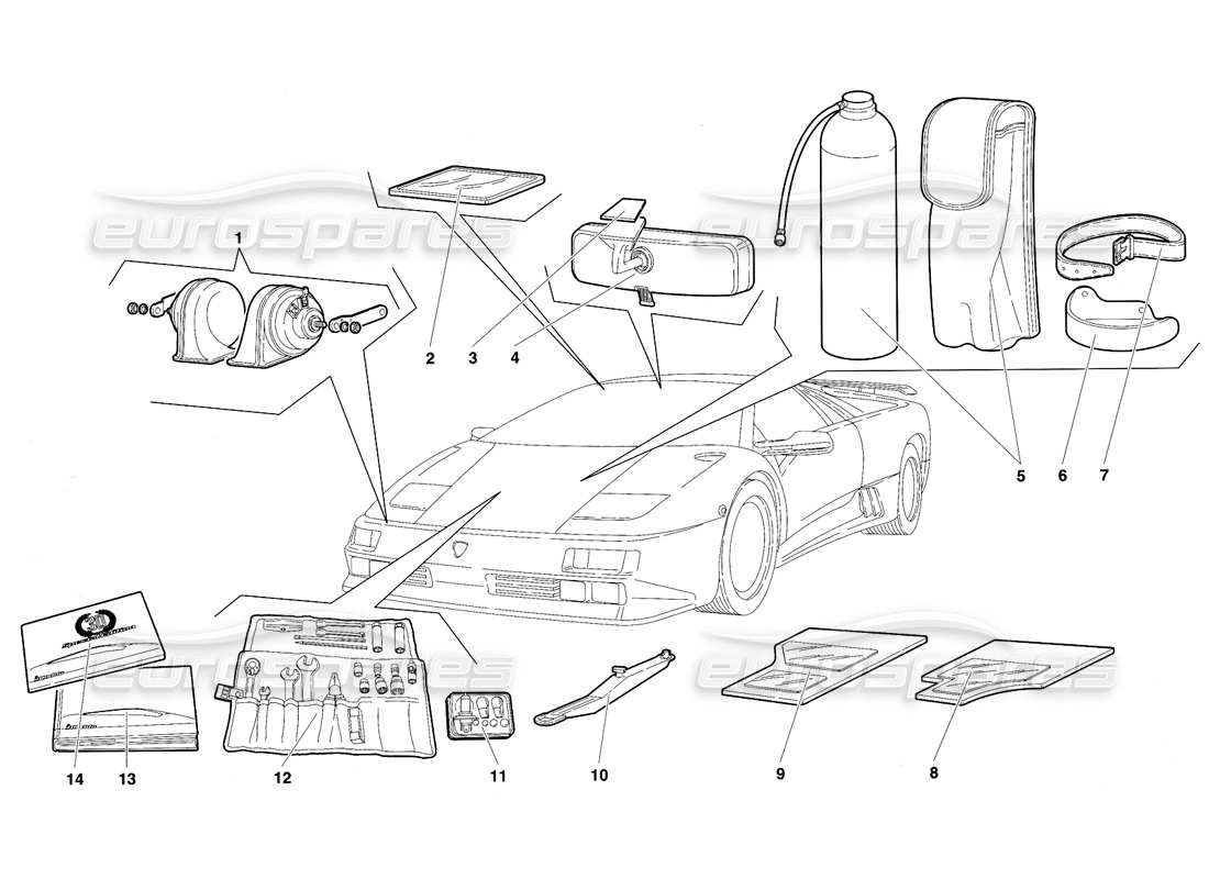 part diagram containing part number 009458122