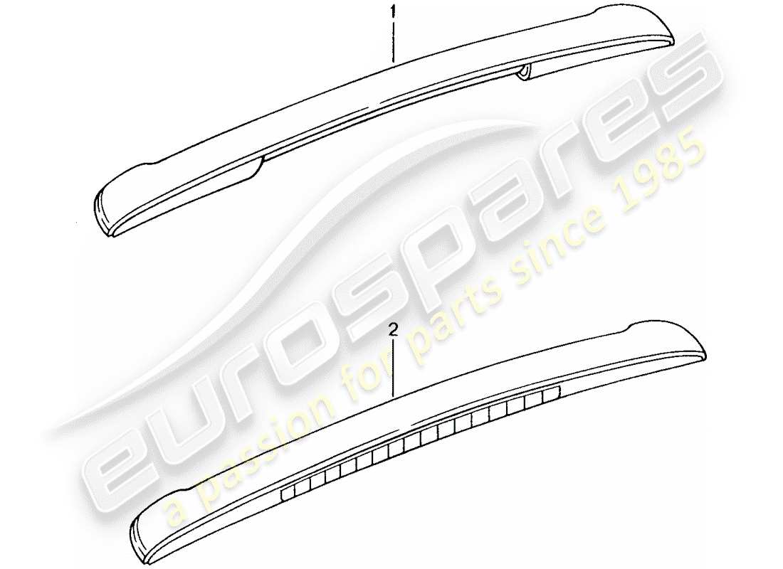 porsche tequipment catalogue (2001) set parts diagram