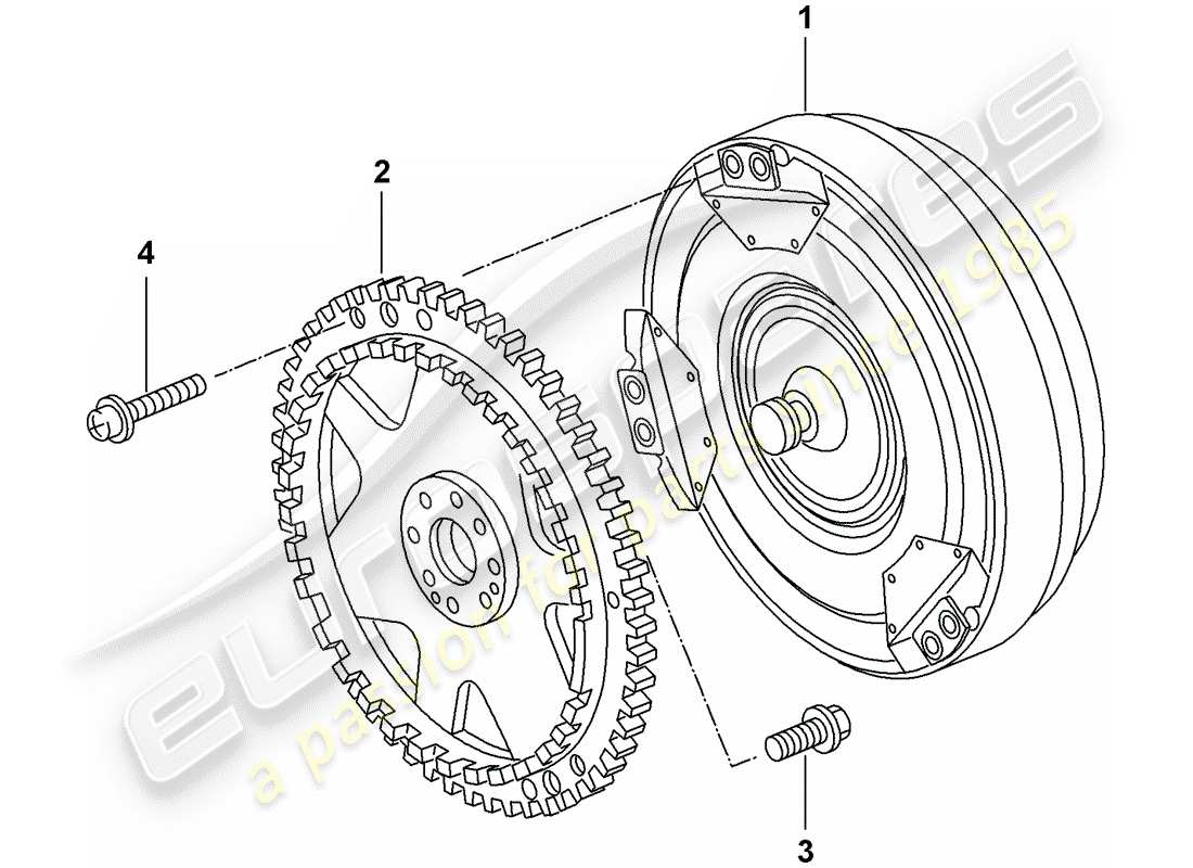 porsche 2007 (997-1) tiptronic parts diagram