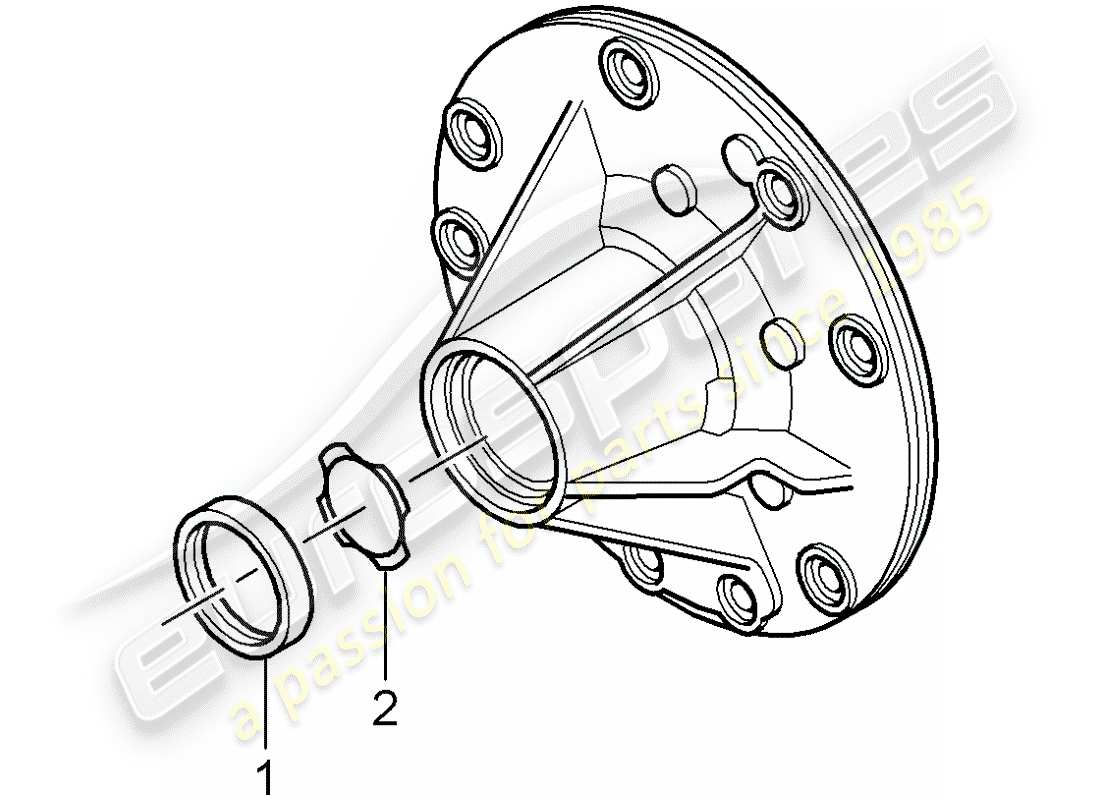 porsche 2008 (987 boxster) tiptronic parts diagram