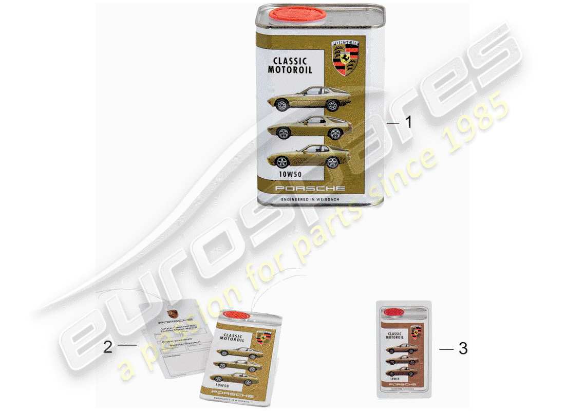 porsche 1979 (924) engine oil - porsche classic 10w50 parts diagram