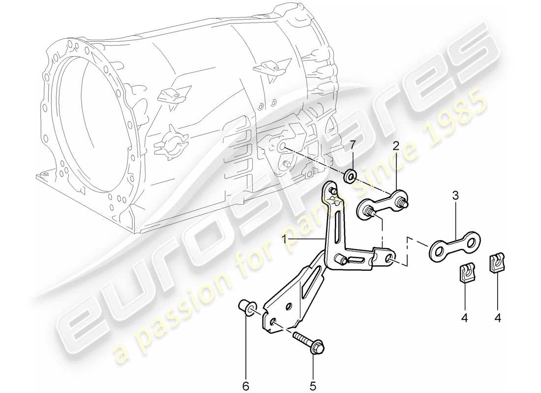 porsche 2009 997-2 turbo / gt2 tiptronic part diagram