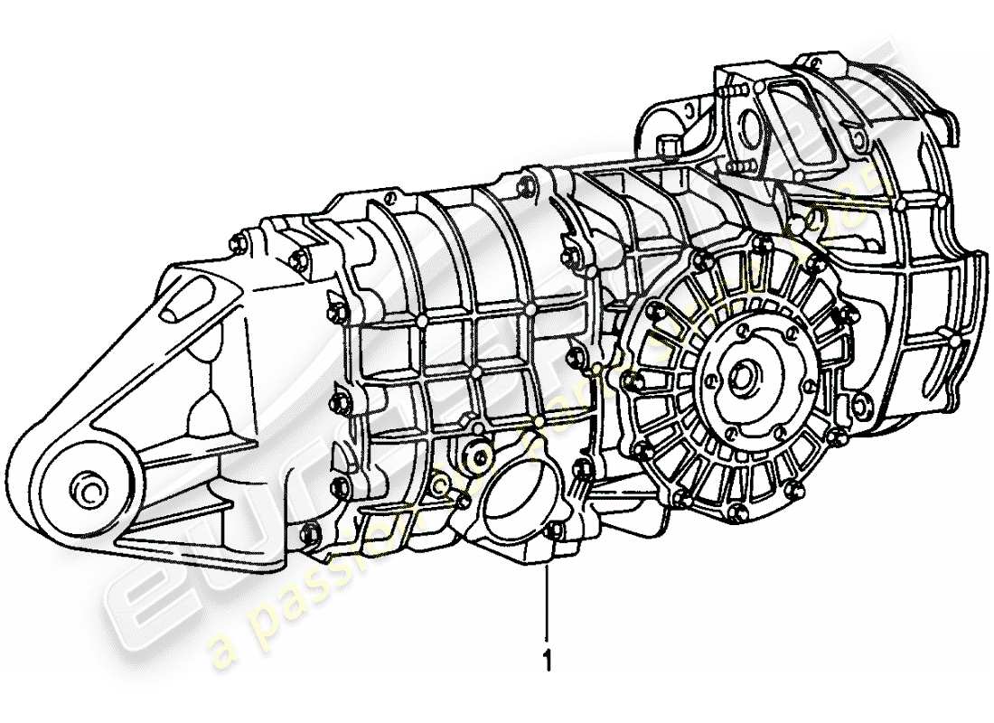porsche replacement catalogue (2008) manual gearbox part diagram