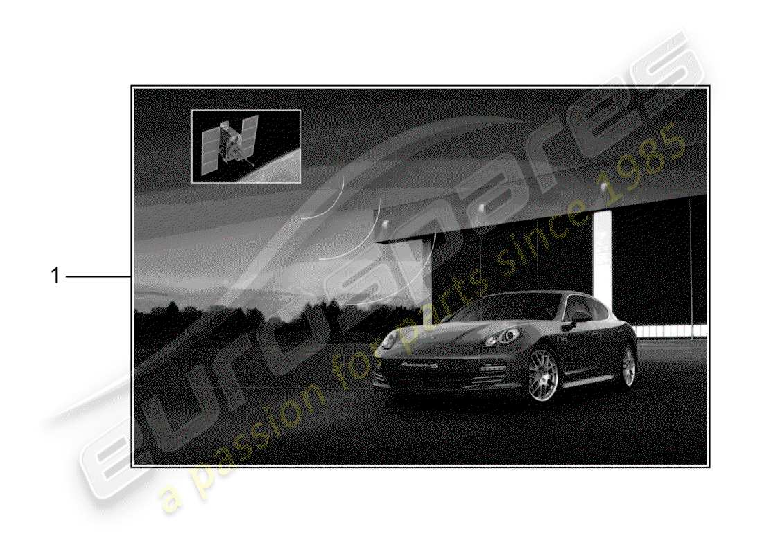 porsche 2011 (tequipment panamera) porsche parts diagram