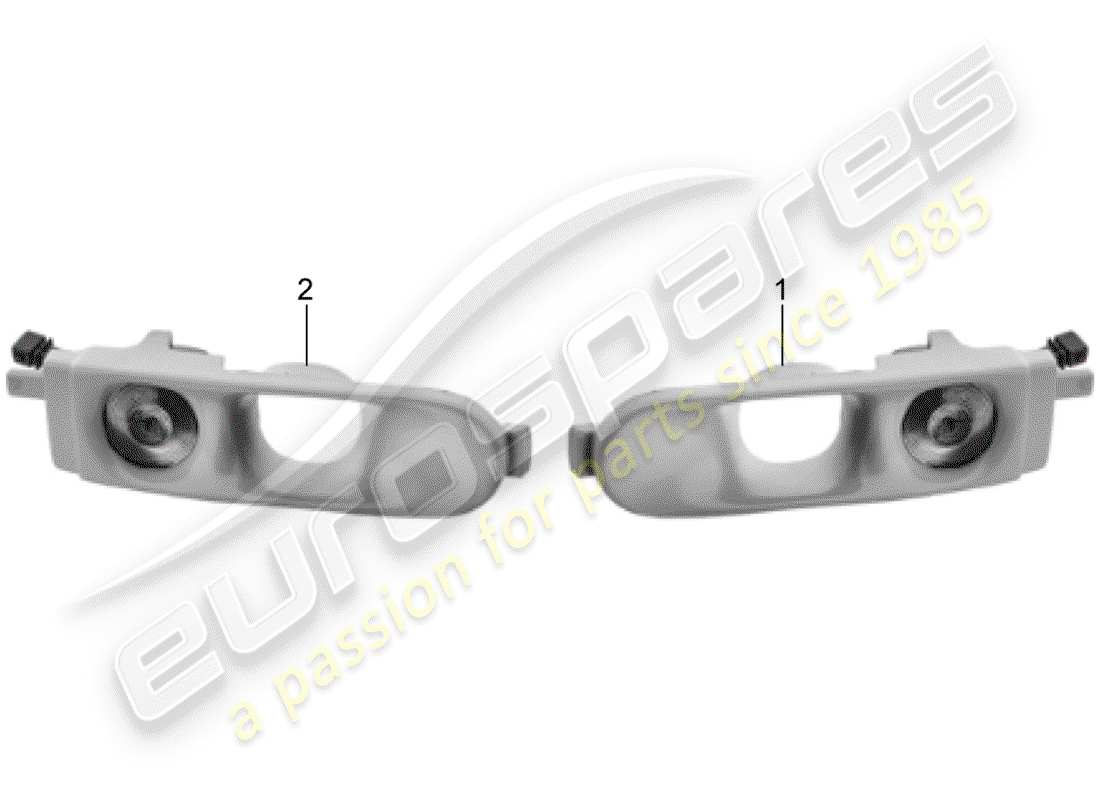 porsche 2013 (accessories) cooling air system - d - mj 1994>> - mj 1998 part diagram