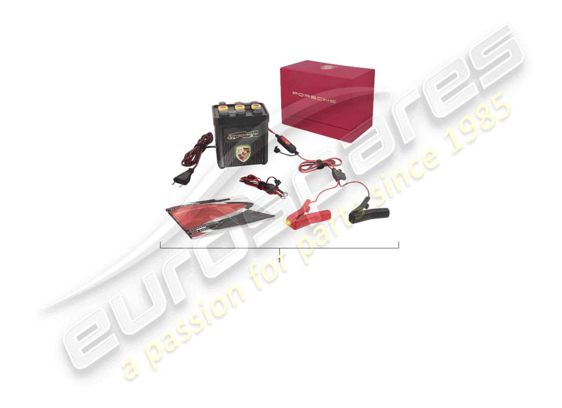 porsche 2012 (987 cayman) charger 6v/12v (5a) porsche classic part diagram