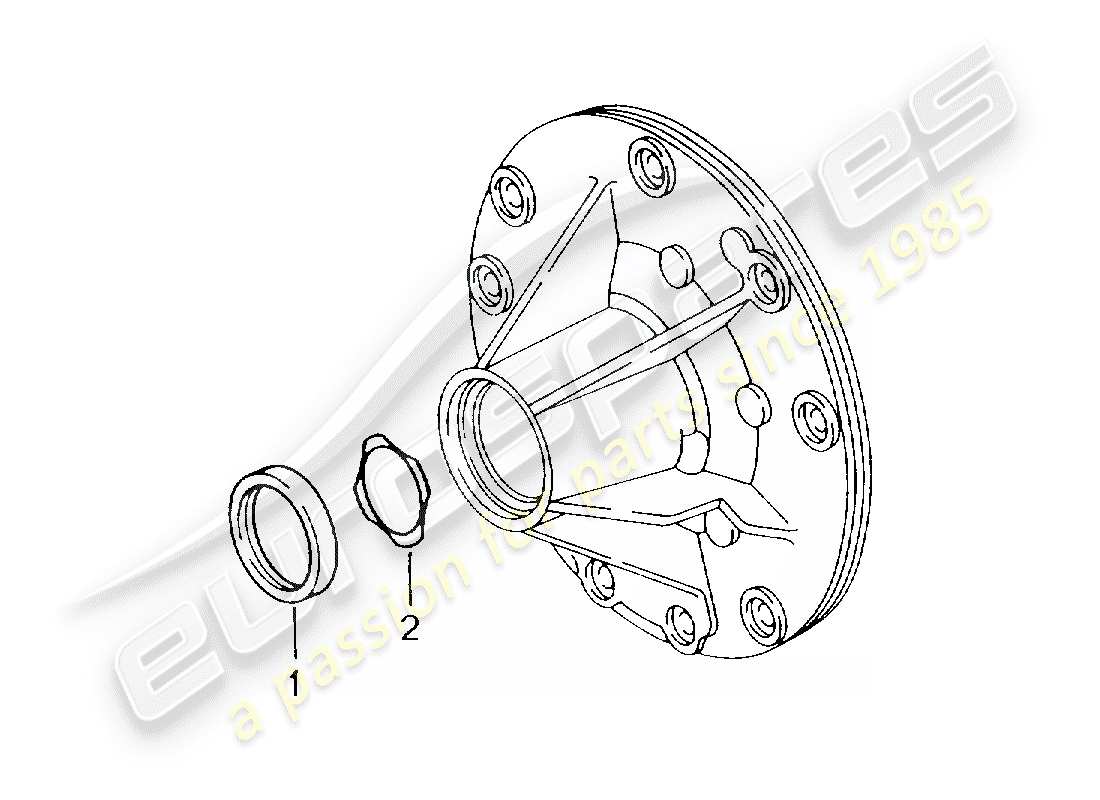 porsche 1999 (986 boxster) tiptronic - - oil pump parts diagram
