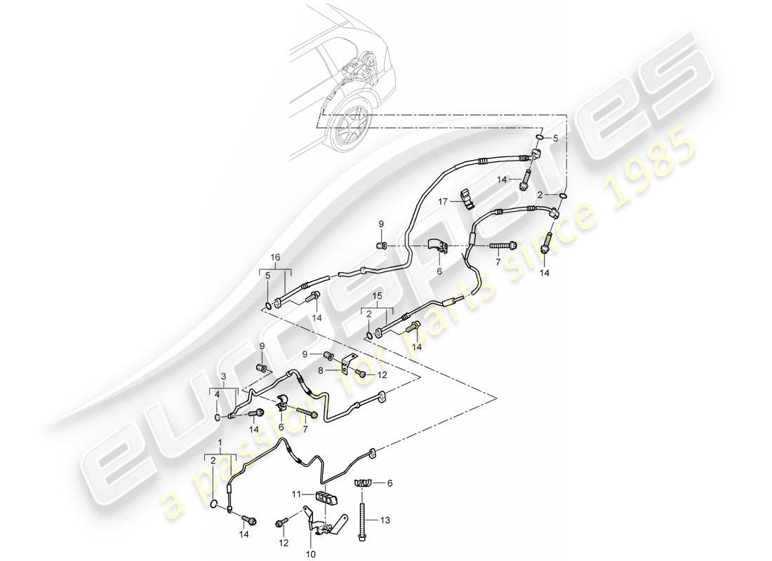 part diagram containing part number 95557372700