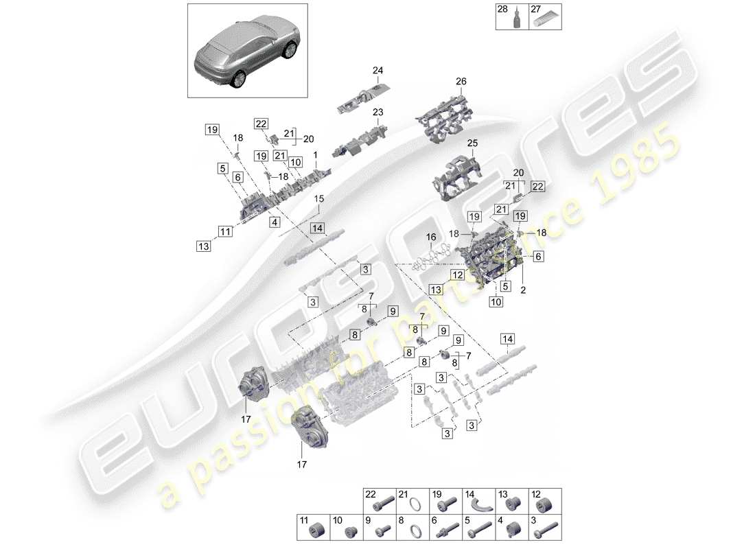 part diagram containing part number 9a713387615