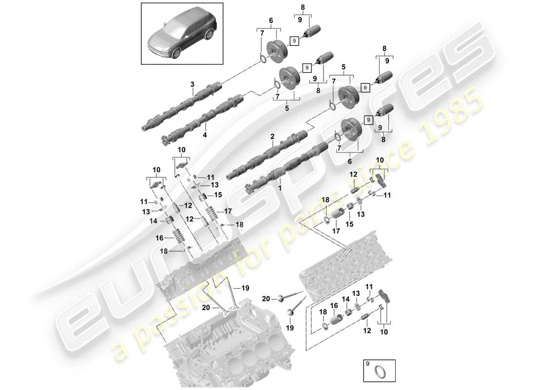 part diagram containing part number 9a710942300
