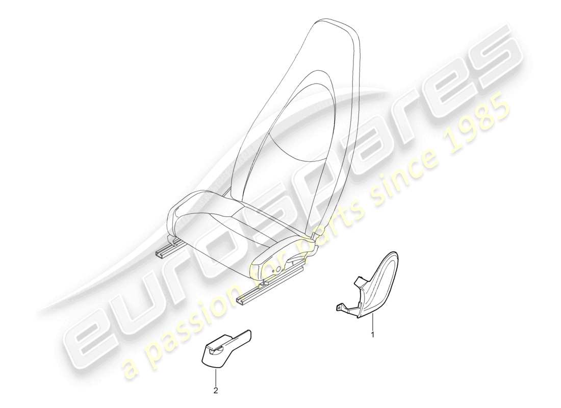 VIEW PARTS DIAGRAMS FROM THE PORSCHE BOXSTER PARTS CATALOGUE a part diagram from the porsche boxster parts catalogue