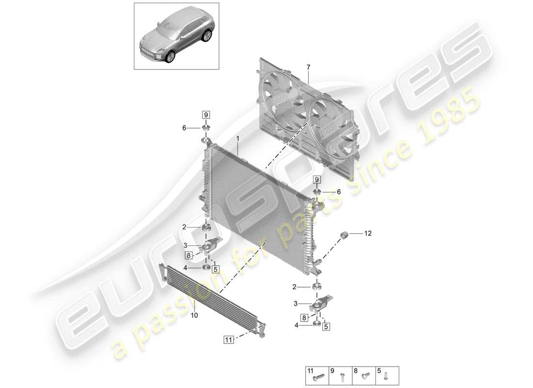 part diagram containing part number 9a713333500