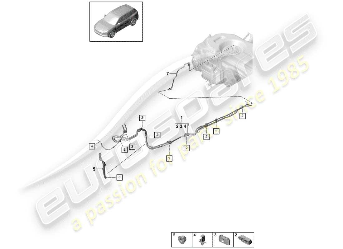 part diagram containing part number pab20154410