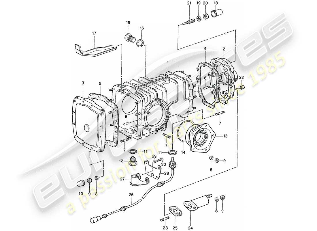 part diagram containing part number 99970181340