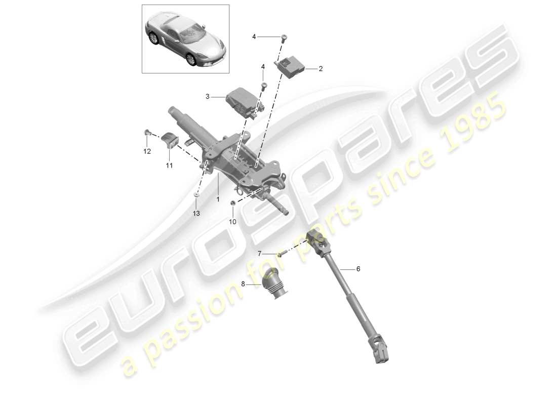part diagram containing part number 99134701506