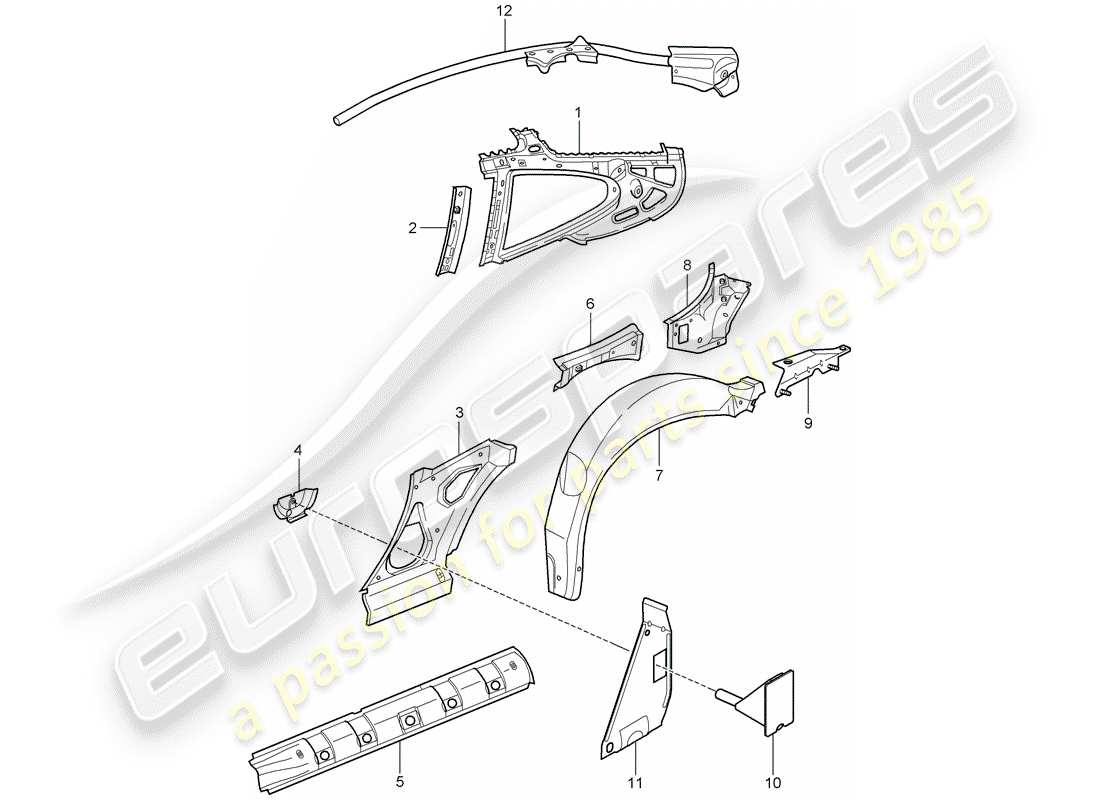 part diagram containing part number 99750262000