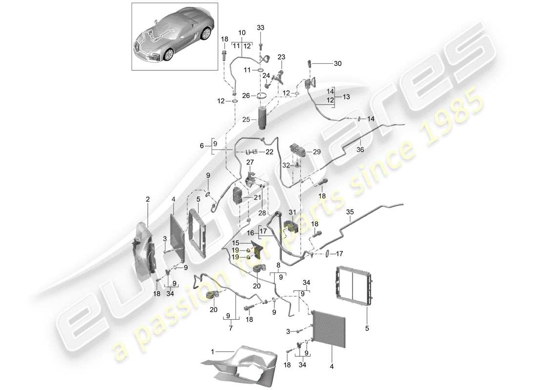 part diagram containing part number 98157310581
