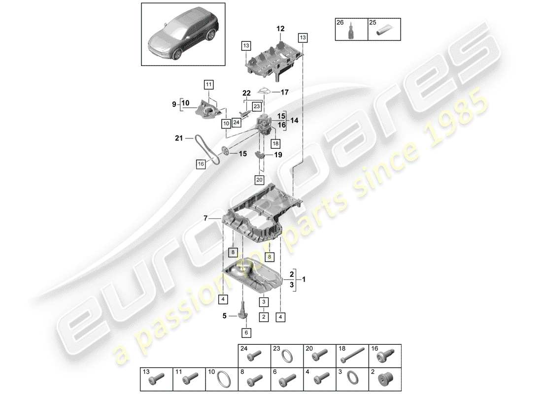 part diagram containing part number pab11515500