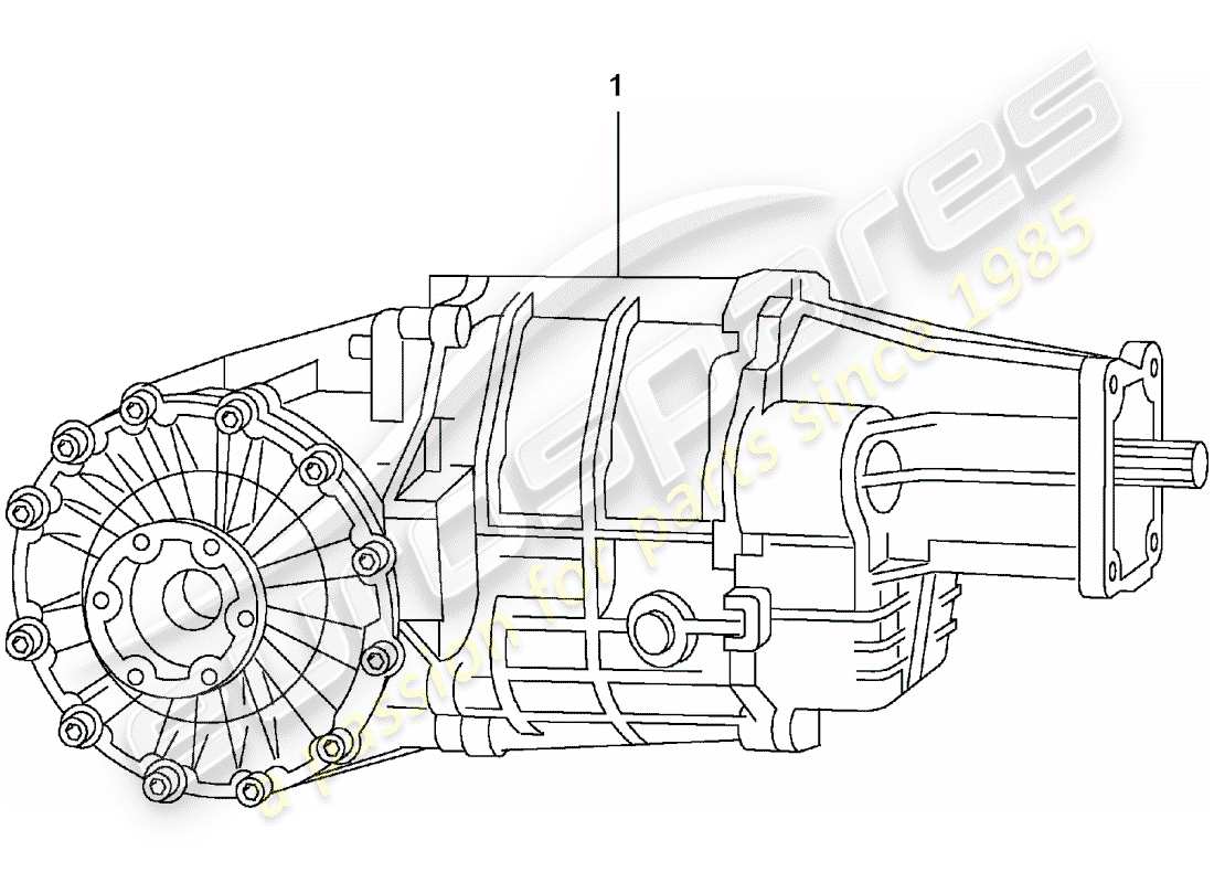 porsche replacement catalogue (2012) manual gearbox parts diagram