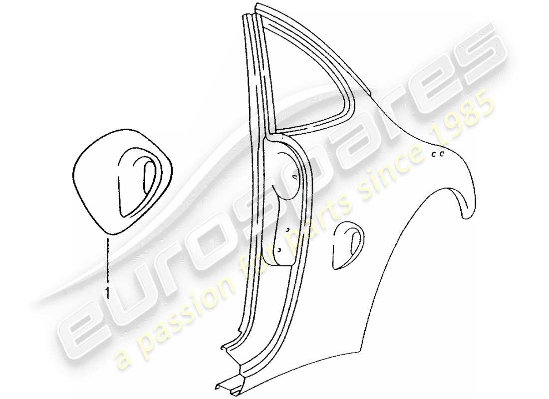 porsche 2008 (tequipment) air duct part diagram