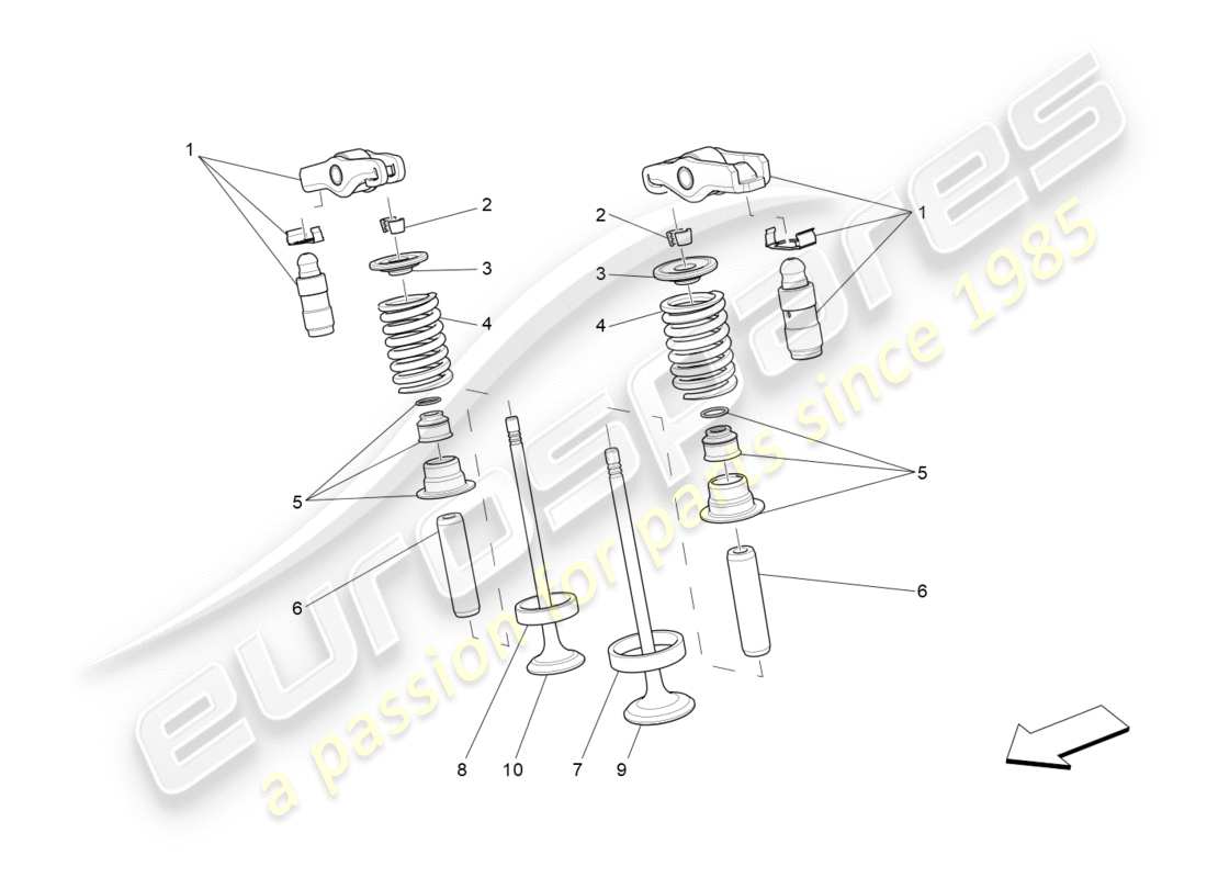 part diagram containing part number 46328006