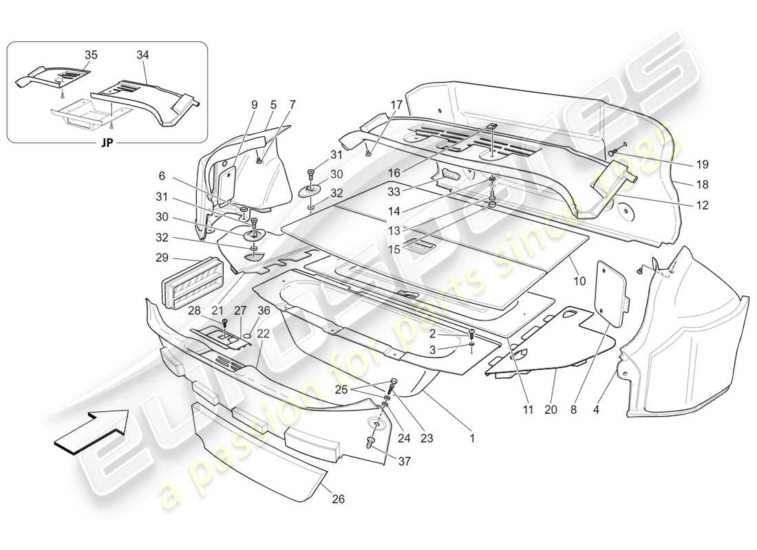 part diagram containing part number 81340706